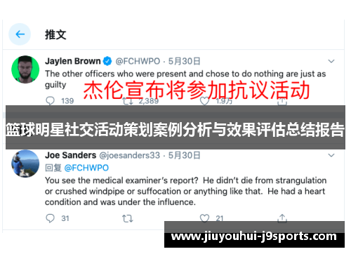 篮球明星社交活动策划案例分析与效果评估总结报告